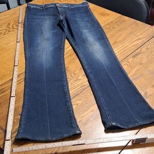 MOTHER Jeans Womens 29 BLUE THE DAYDREAMER Bootcut Flare Kick Preowned Used Bell